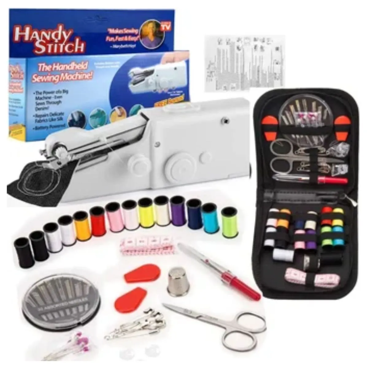 GENERICO - Maquina De Coser Portátil Máquina De Coser De Mano Doméstico