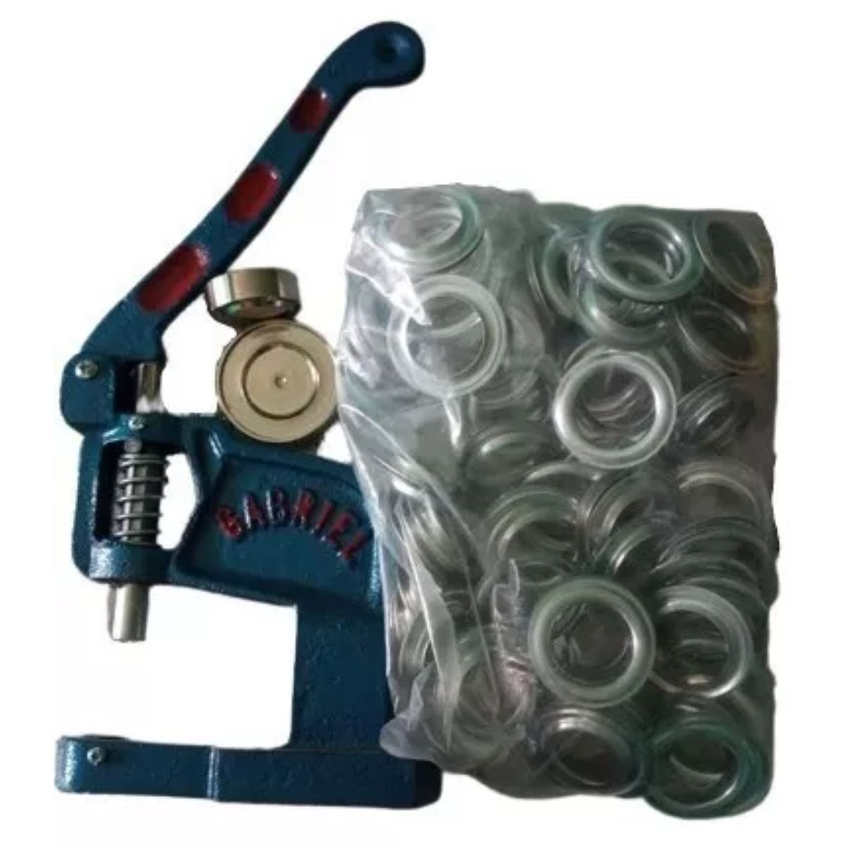 GENERICO - Remachadora para Ojales de Cortina Aros Ojalillo 4cm Troquel