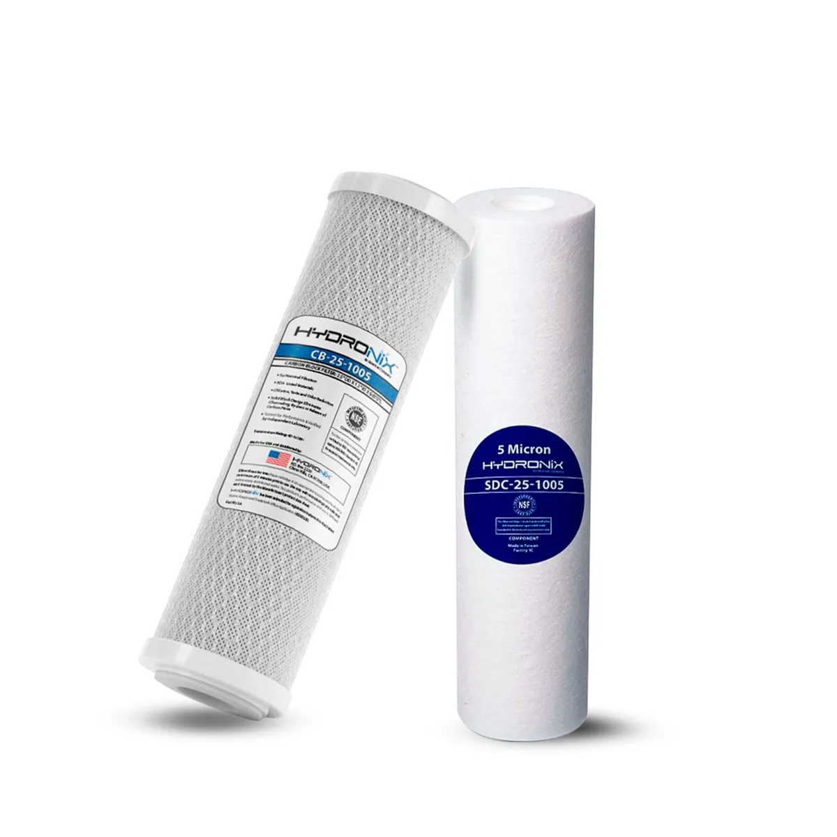 HYDRONIX - Pack de filtros para purificador de agua sedimento y carbon