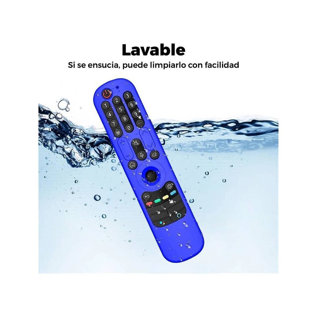LH ELECTRONIC - Funda Para Control LG Magic MR23 MR22 MR21 Anticaida Azul