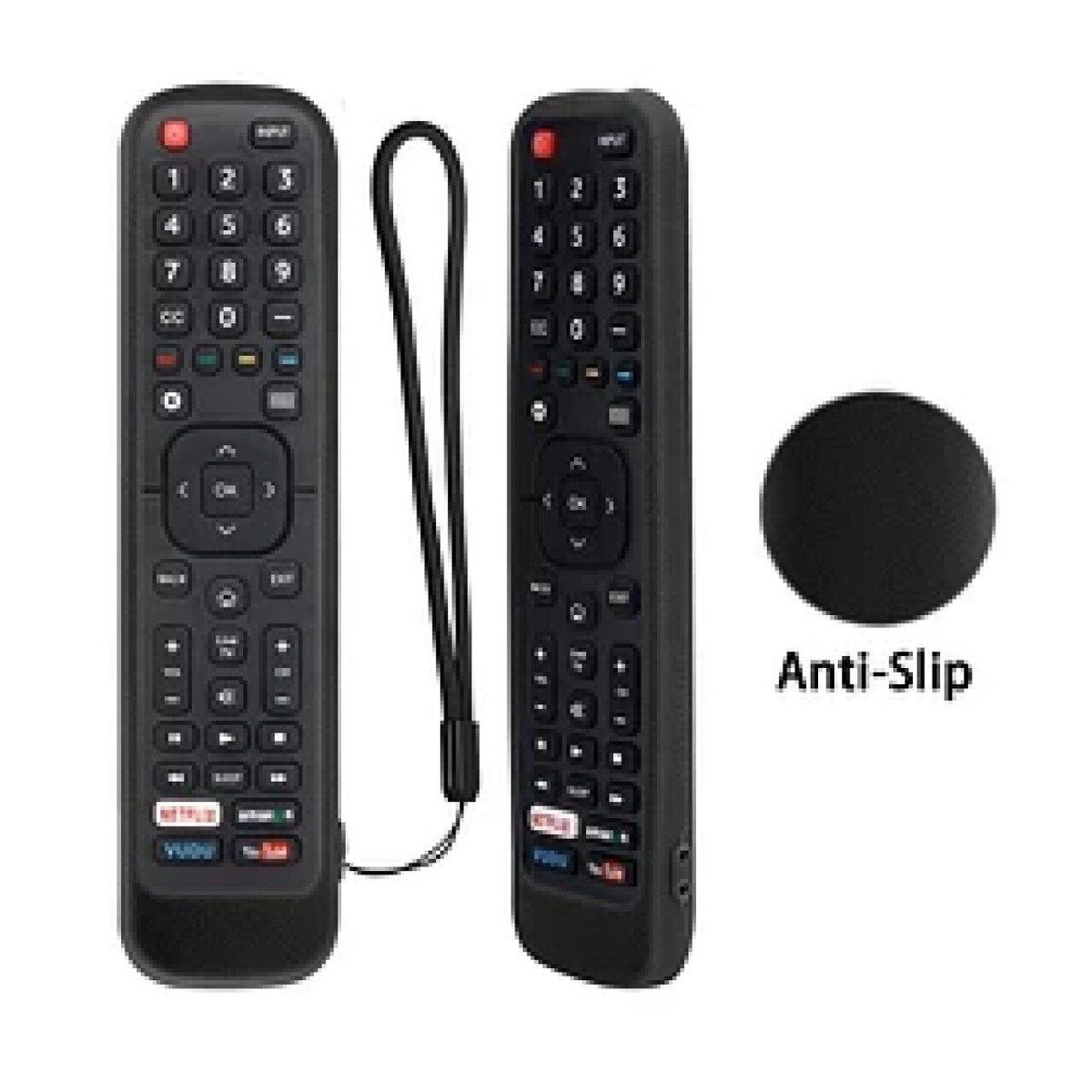 HISENSE - Funda de Silicona para control hisenseNegro