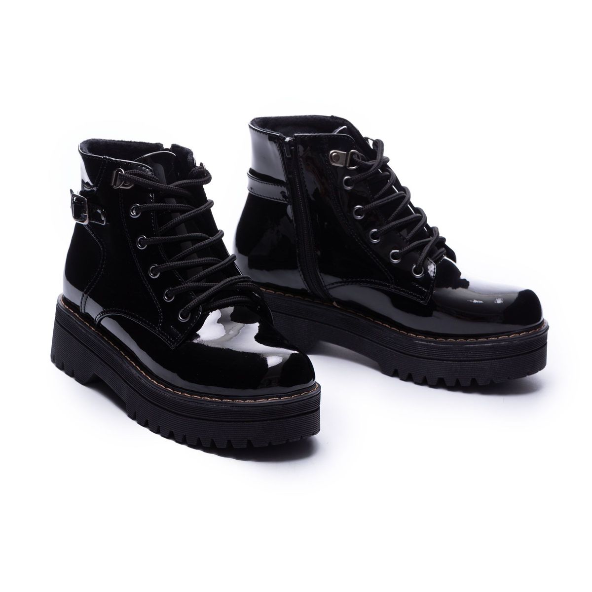 NEBULA - Botas Itagua - Negro Charol