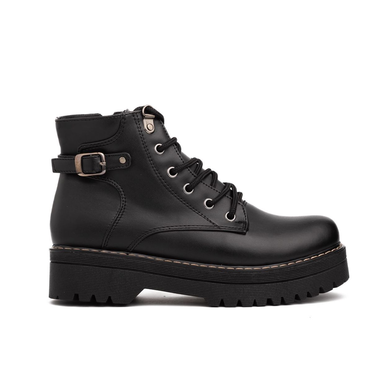 NEBULA - Botas Itagua - Negro Cuero