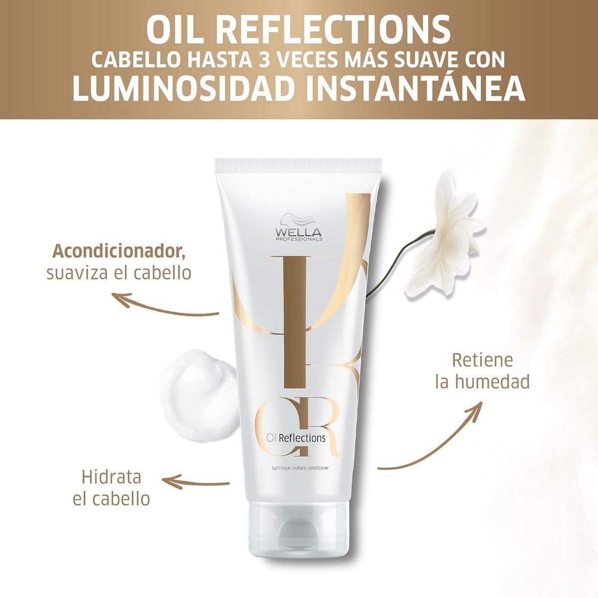 WELLA - Acondicionador Realzador del Brillo Wella Oil Reflections 200ml