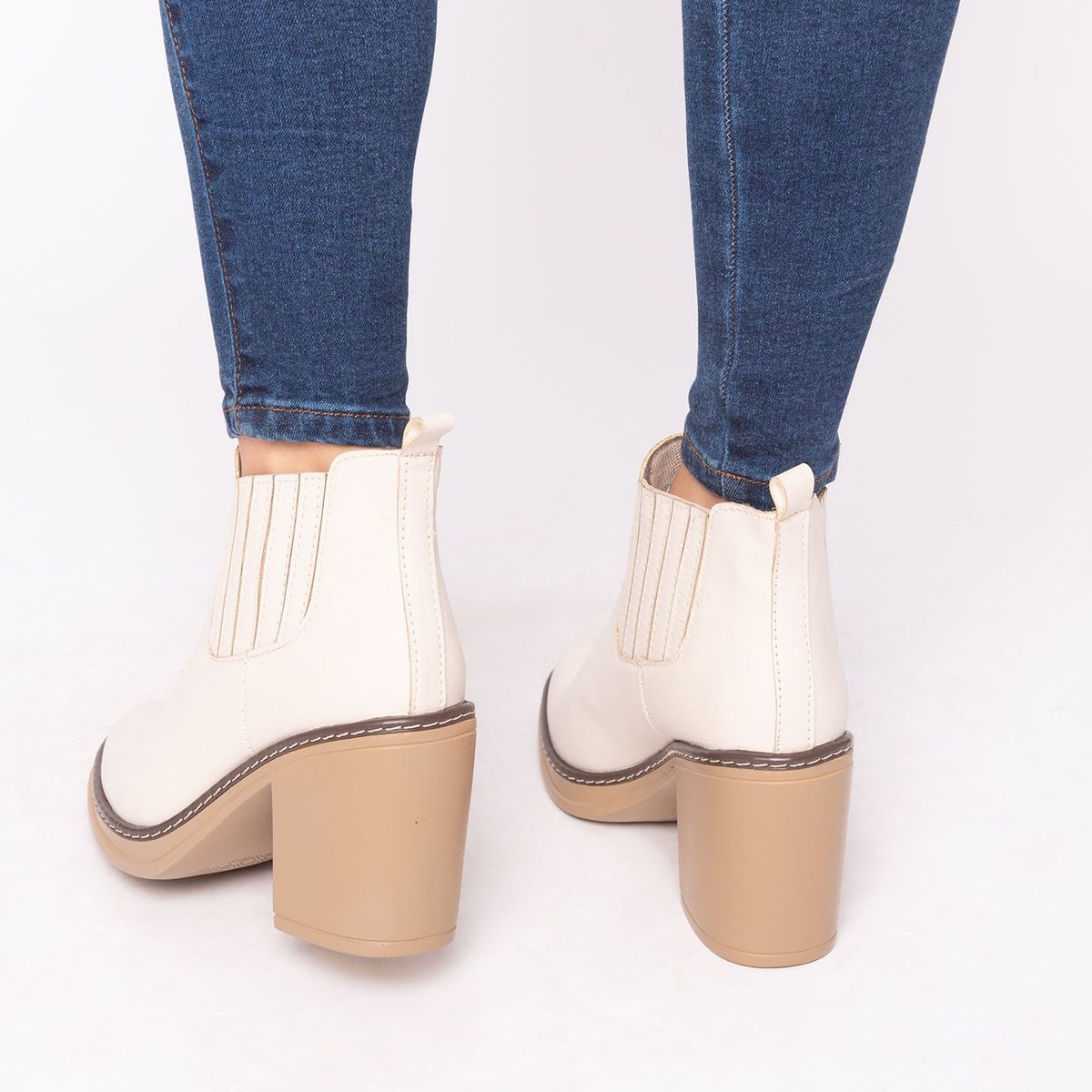 NEBULA - Botas Nébula Texana - Nude