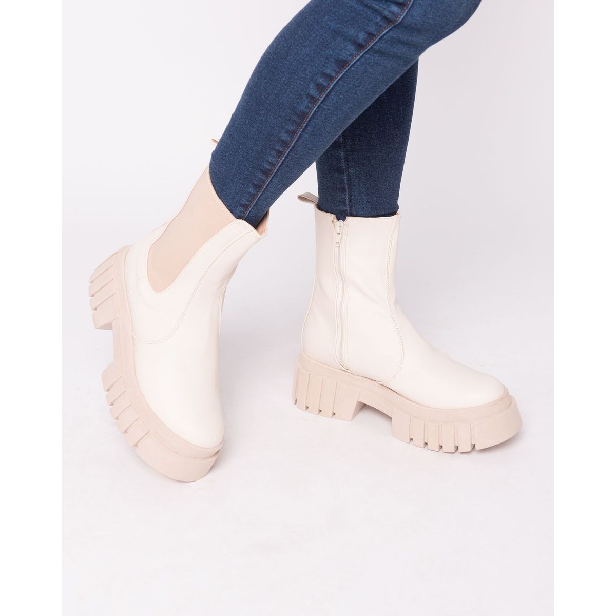 NEBULA - Botas Artigas - Nude