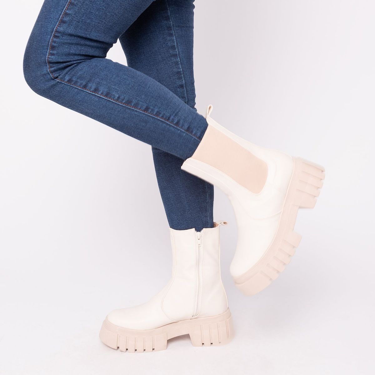 NEBULA - Botas Artigas - Nude