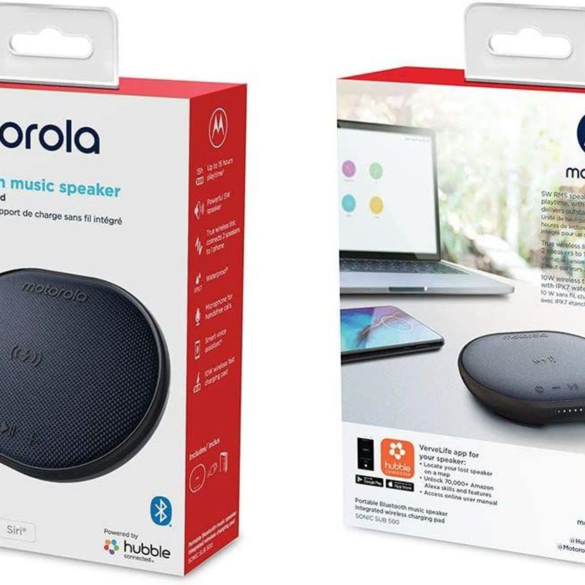 MOTOROLA - PARLANTE INALÁMBRICA MOTOROLA SONIC SUB 500 BLUETOOTH IPX7