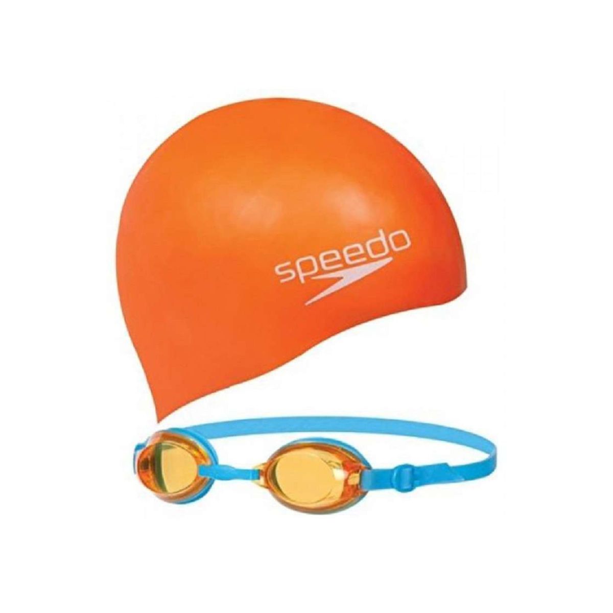 SPEEDO - Lente para Natación Speedo Jet Junior Swin Set Blue Orange