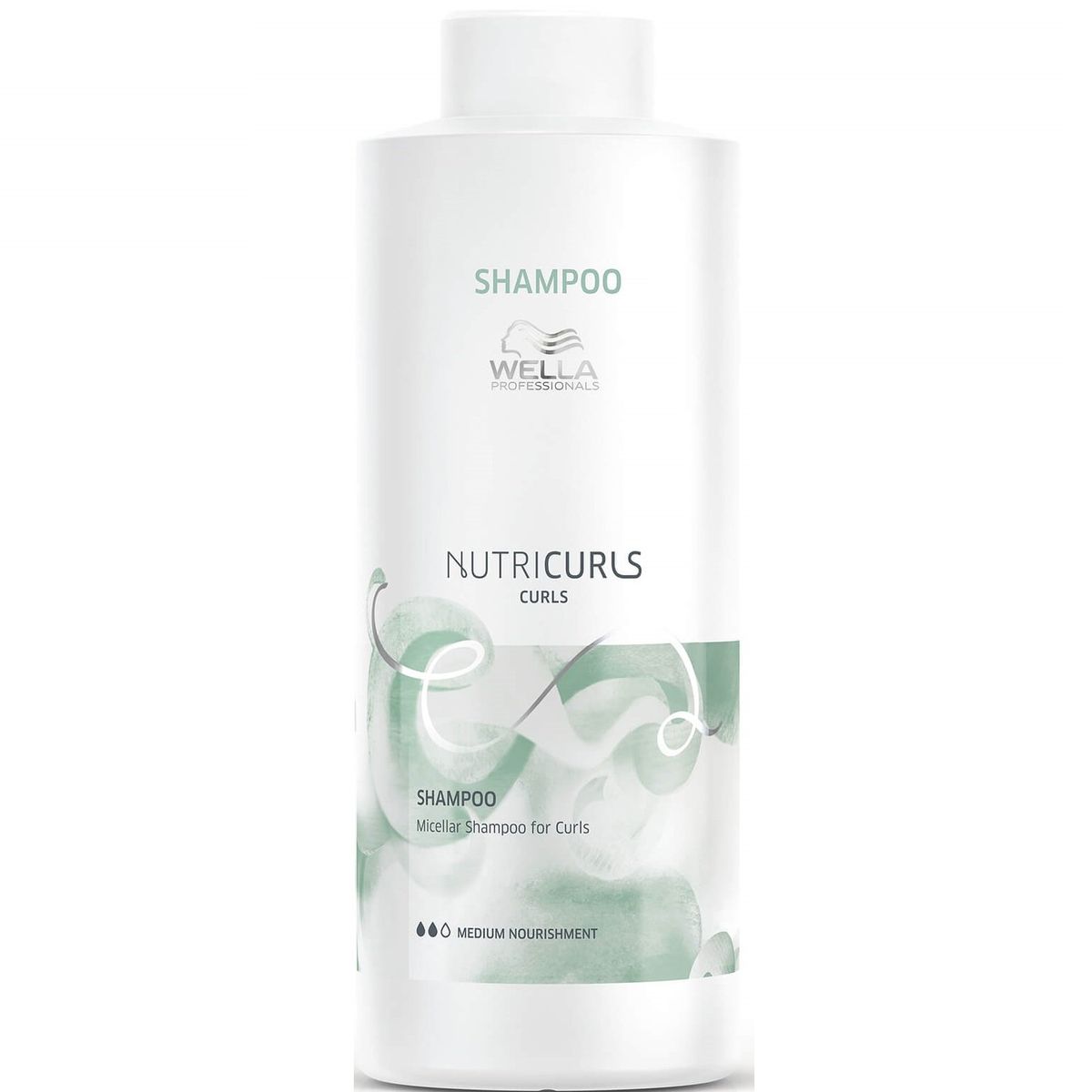 WELLA - Shampoo Micelar para Rizos Wella Nutricurls 1000ml