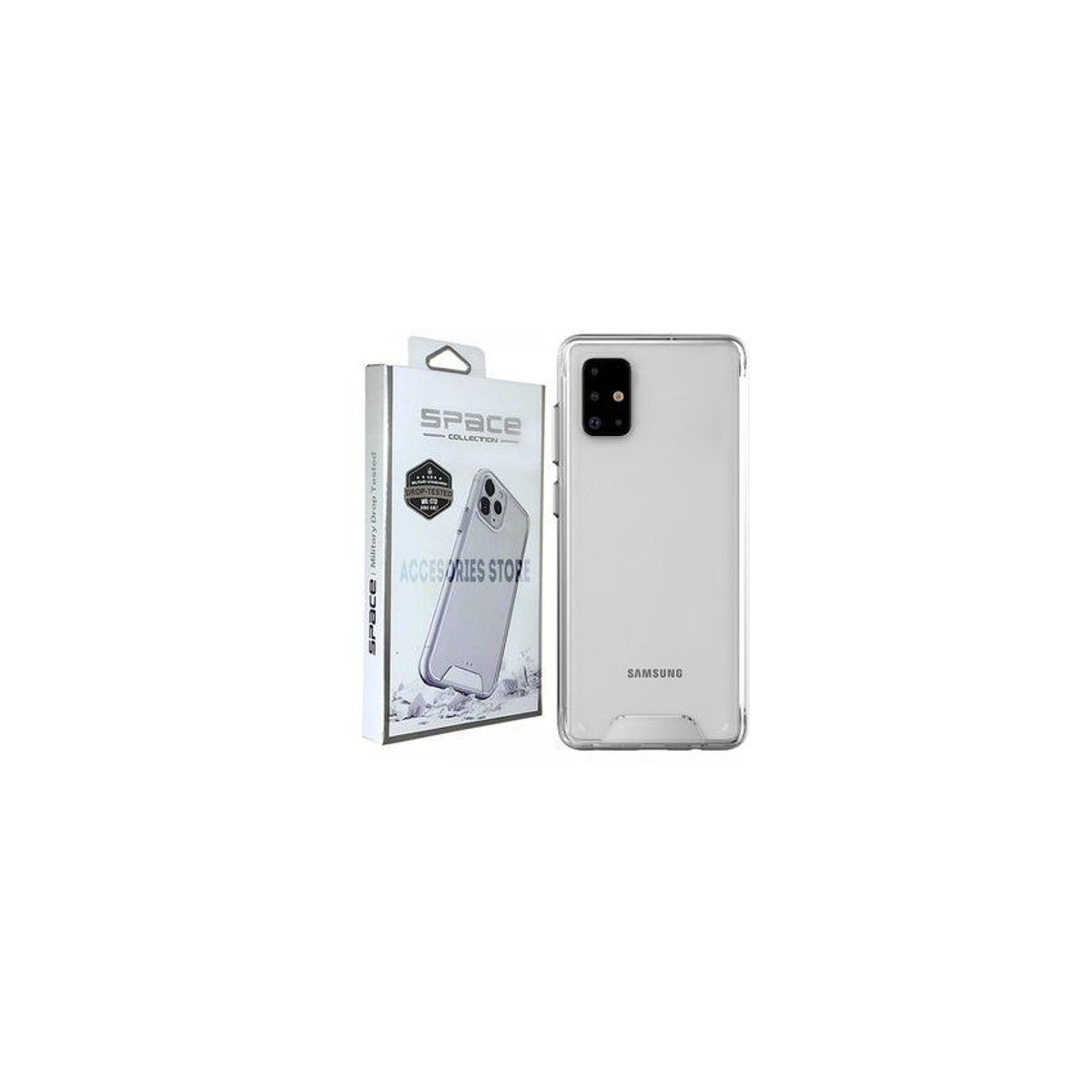 GENERICO - Space Collection Anticaida para Samsung Galaxy A51 - Transparente