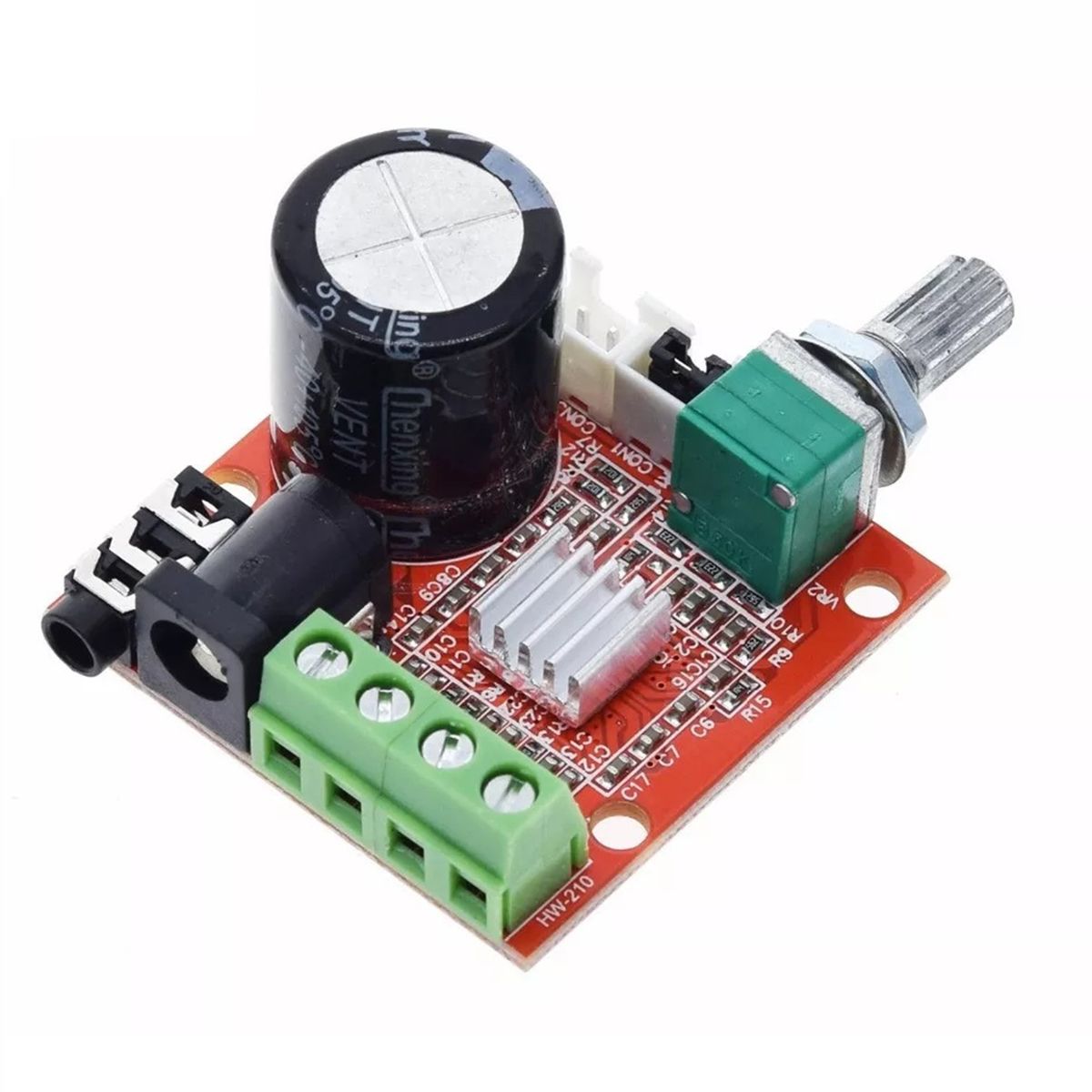 GENERICO - Amplificador Estéreo 30 Watts Pam8610 Control