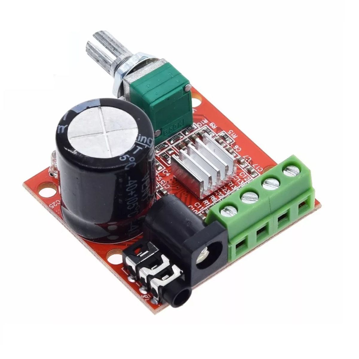 GENERICO - Amplificador Estéreo 30 Watts Pam8610 Control