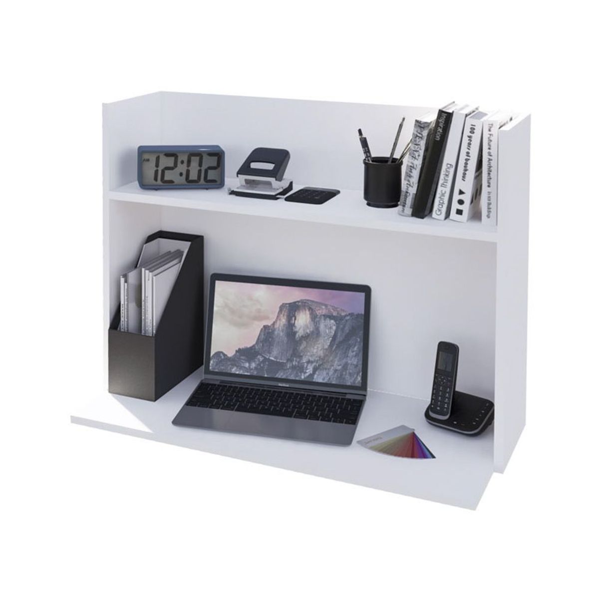 MOVENDA - Escritorio Empotrable Marcela 90cm Movenda Blanco