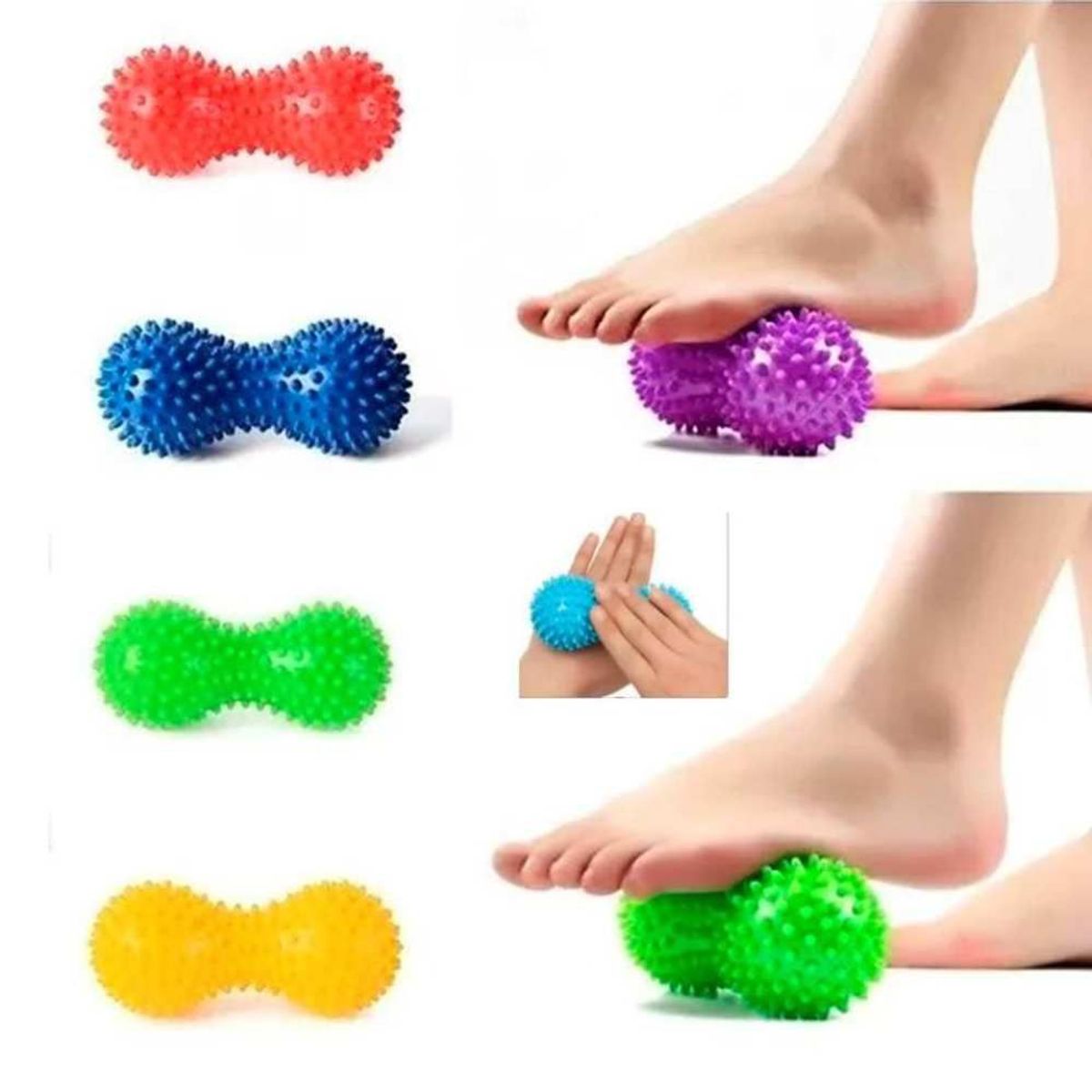 GENERICO - DUO Pelota de Masaje Tipo Maní