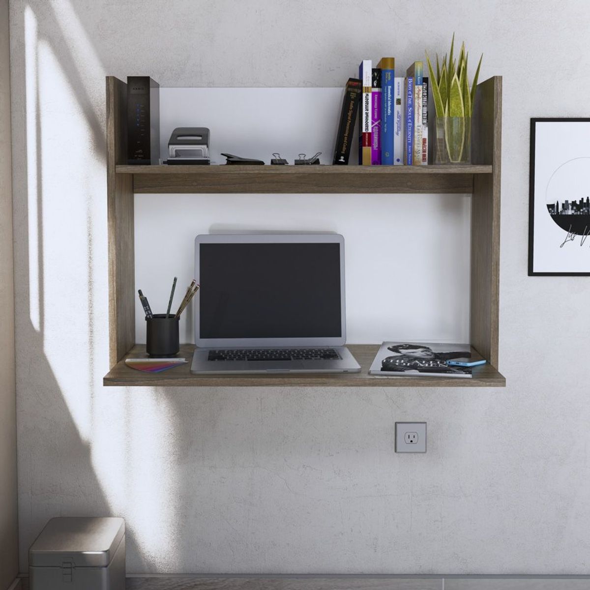 MOVENDA - Escritorio Empotrable Marcela 90cm Movenda Gales