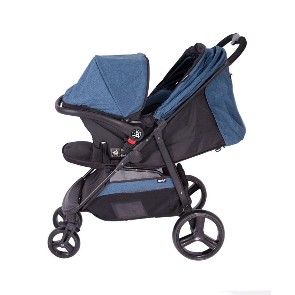 EBABY - Ebaby coche de paseo con portabebé Urban EB133 Rosado