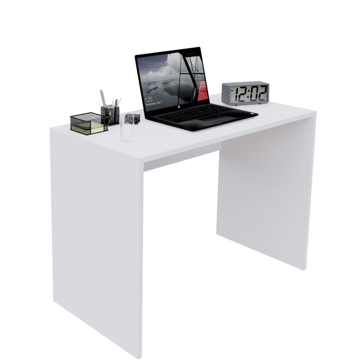 MOVENDA - Escritorio Lineal Andreia 100cm Movenda Blanco