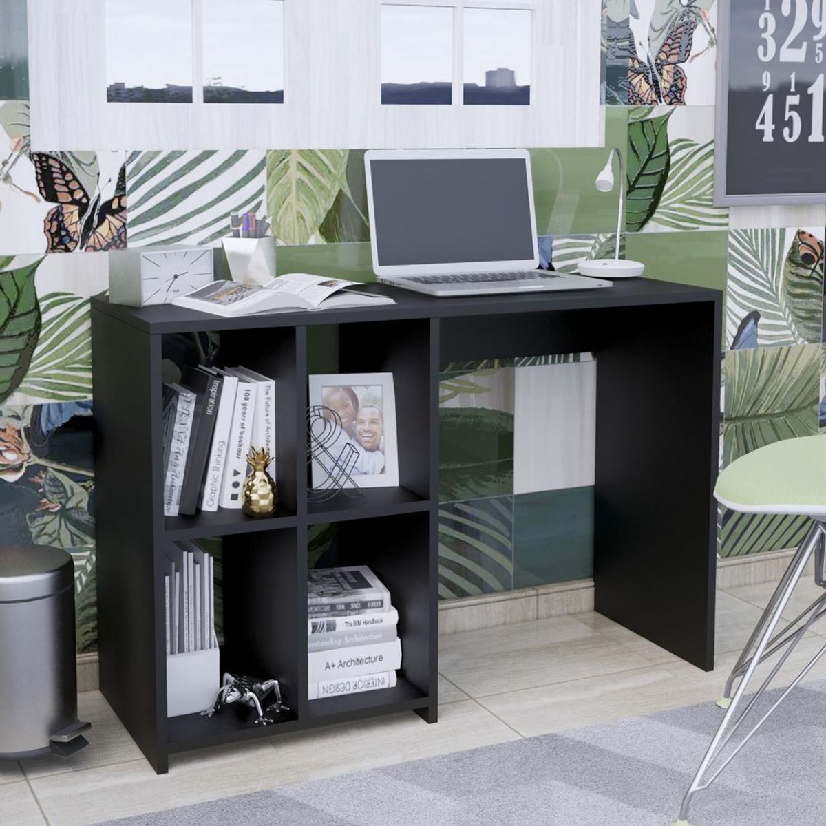 MOVENDA - Escritorio Bianca 110cm Movenda Negro