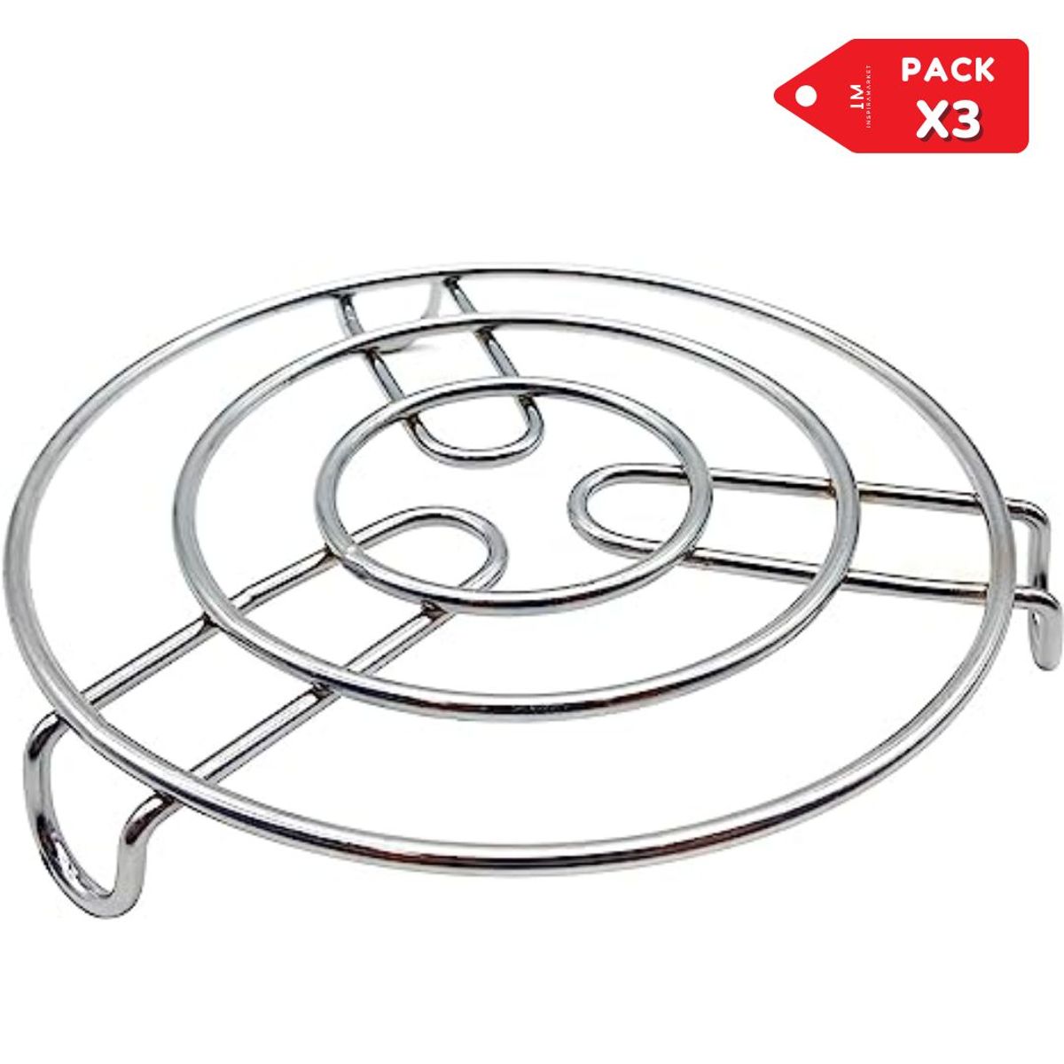 INSPIRA MARKET - Pack x3 Bases para reposar ollas calientes