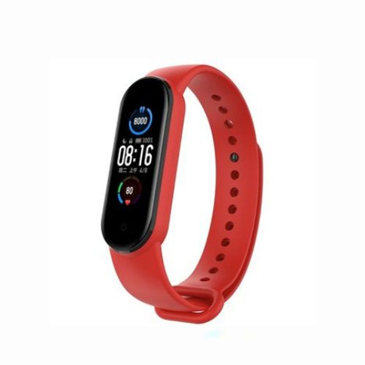 GENERICO - Correa de Silicona Para Xiaomi Mi Band 4 - Rosado.