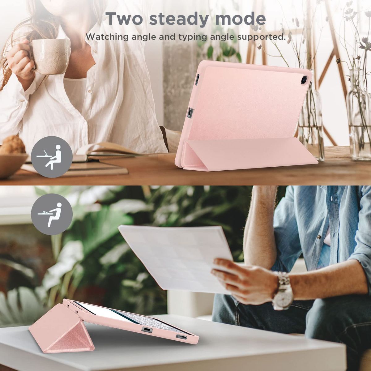 GENERICO - Case Cover Funda Para Samsung Galaxy Tab S6 Lite 10.4 2022 / 2020