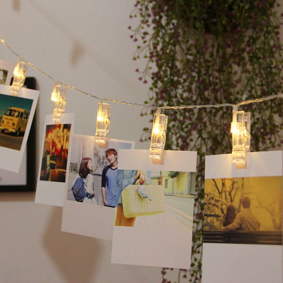 HYGGE - Cadena de ganchos luces LED para decoración