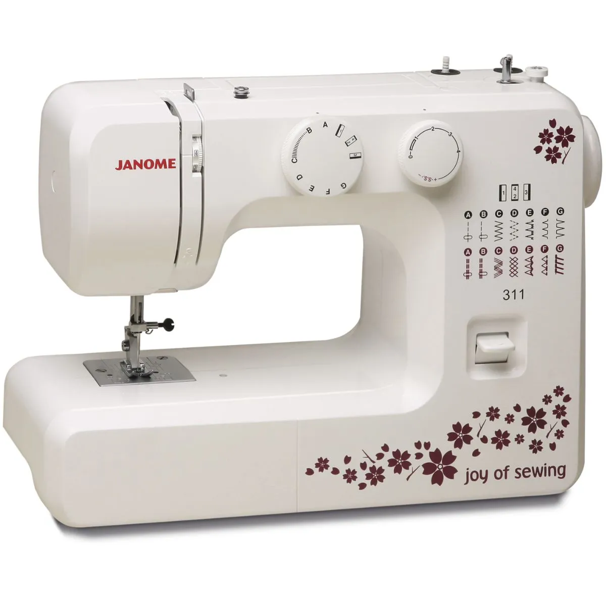 JANOME - Maquina De Coser Domestica Semi Industrial Janome 311