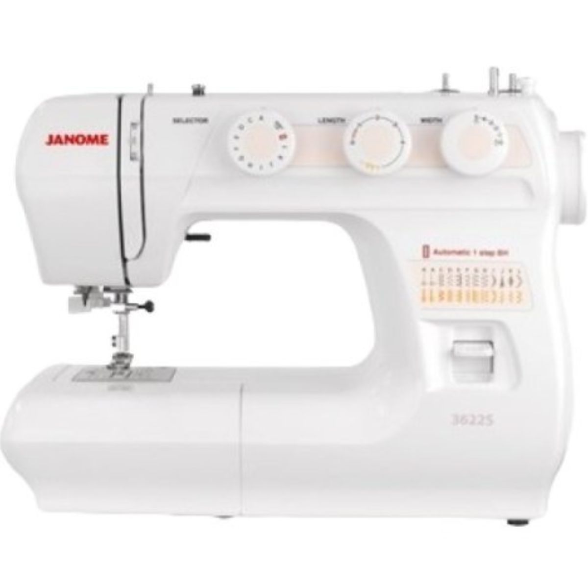 JANOME - JANOME 3622S - Maquina De Coser Domestica Semi Industrial