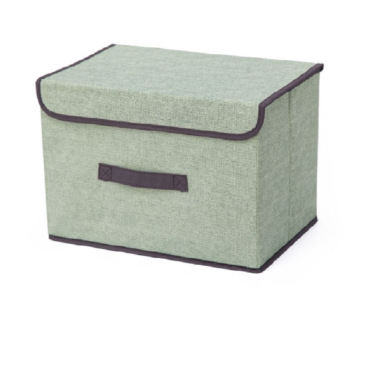 GENERICO - Caja de Almacenamiento con Tapa Portátil Plegable 36x24x 23