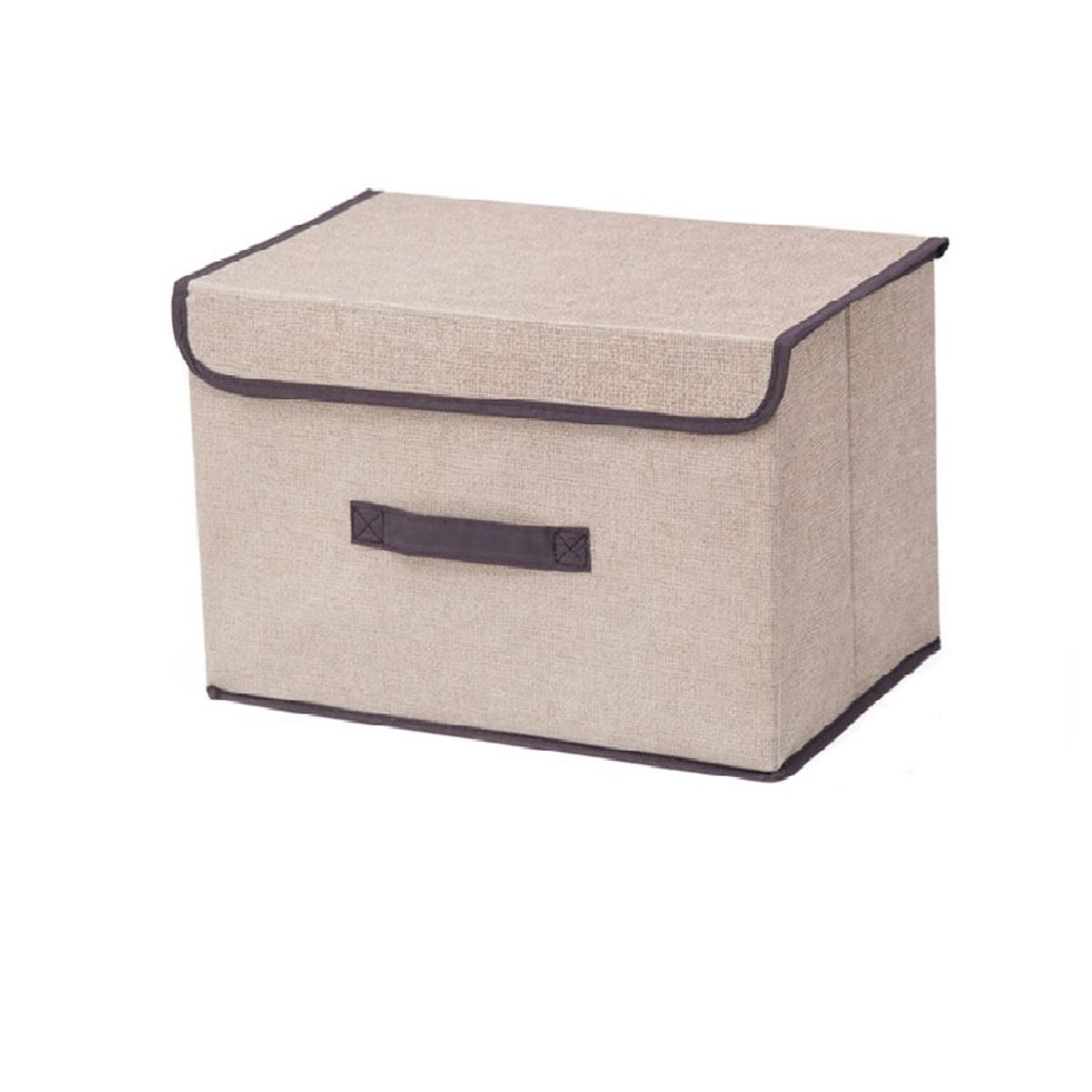 GENERICO - Caja de Almacenamiento con Tapa Portátil Plegable 36x24x 23
