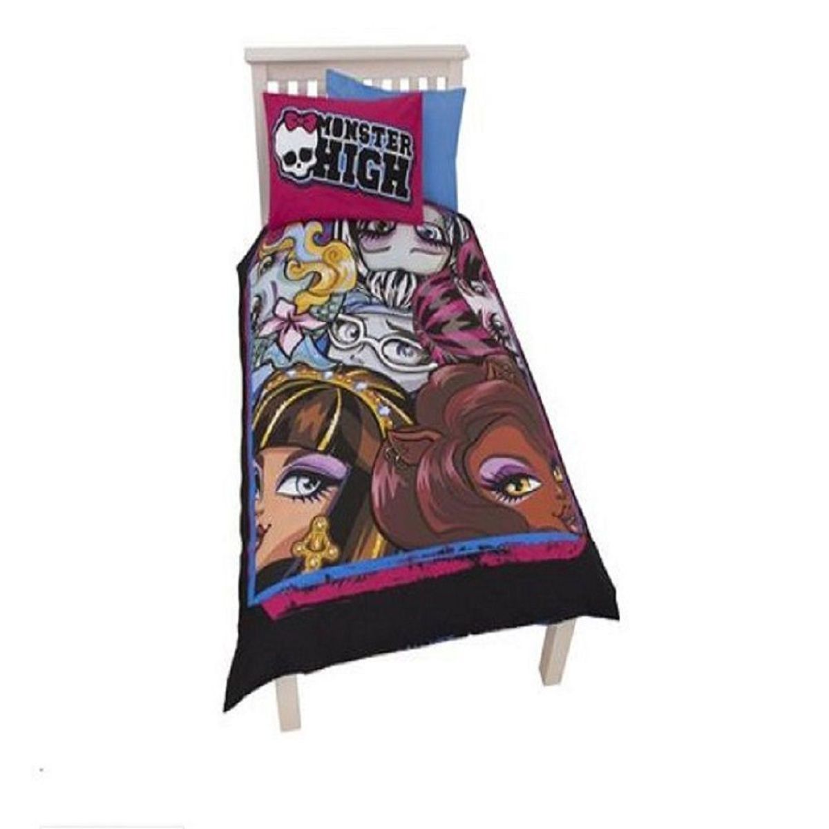 GENERICO - Monster High - Cobertor Cubrecama Reversible