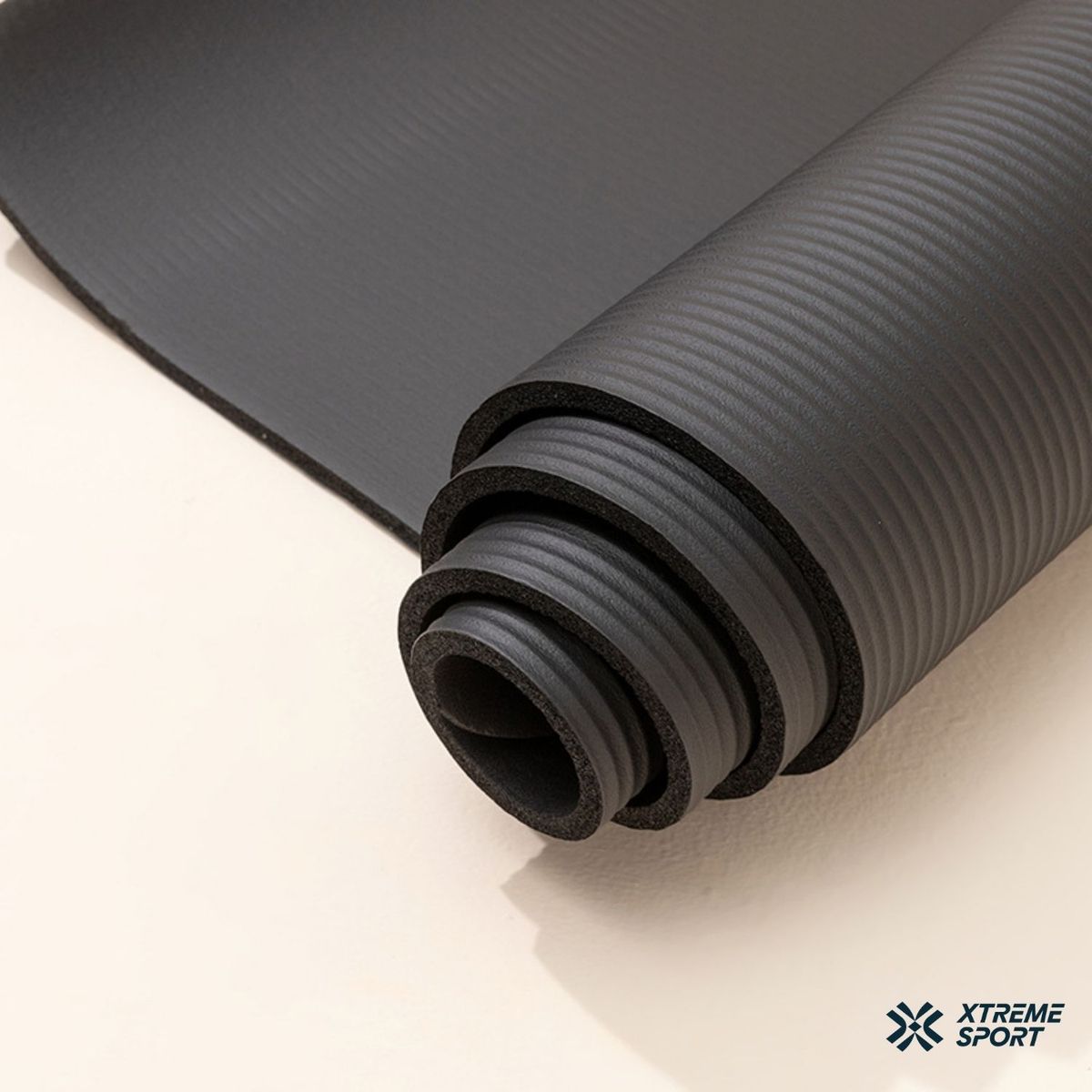 XTREME SPORT - Mat de Yoga  Tapete Multiusos de 10mm con Correas
