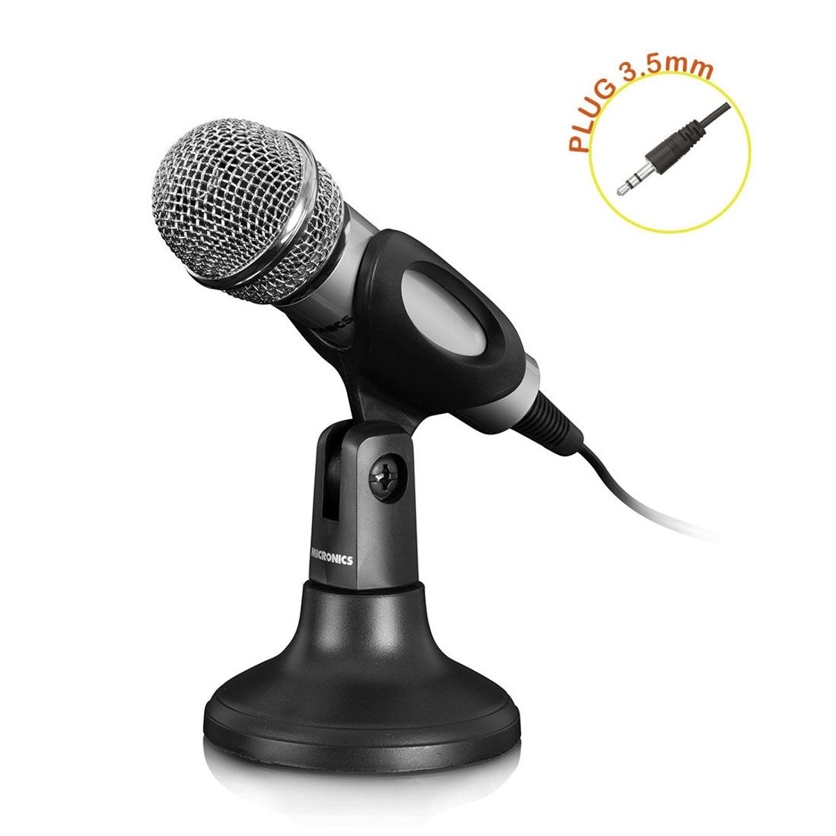 MICRONICS - MICROFONO con pedestal para PC Laptop - Micronics ERUDITO