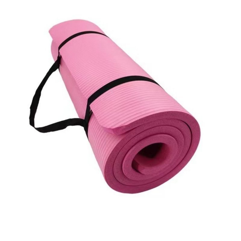XTREME SPORT - Mat de Yoga  Tapete Multiusos de 8mm con Correas