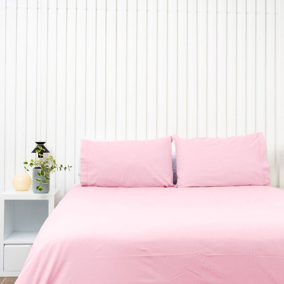 COBITEX HOME - Funda De Plumón Cobitex Rosado King 100 Algodón