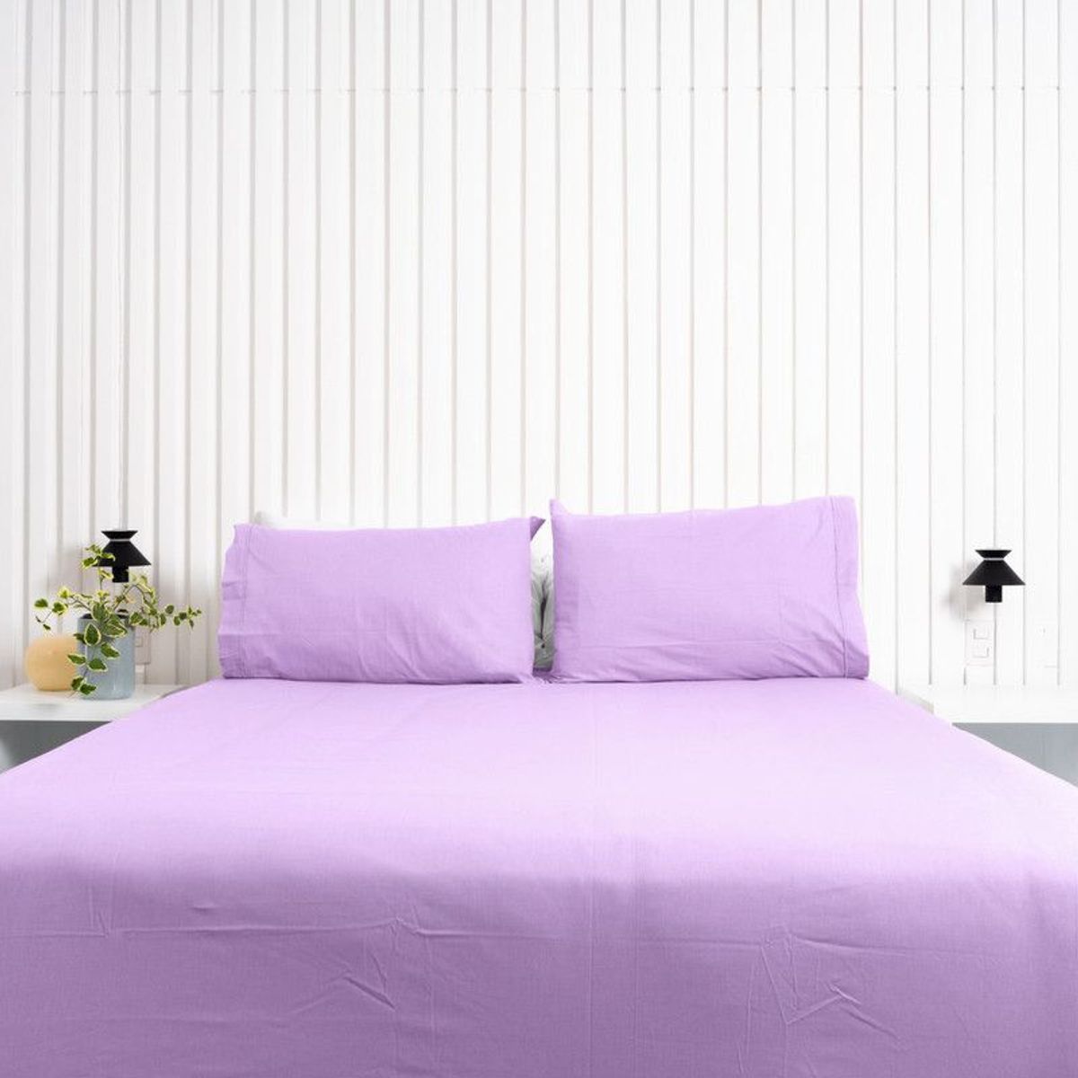 COBITEX HOME - Funda De Plumón Cobitex Lila Queen 100 Algodón