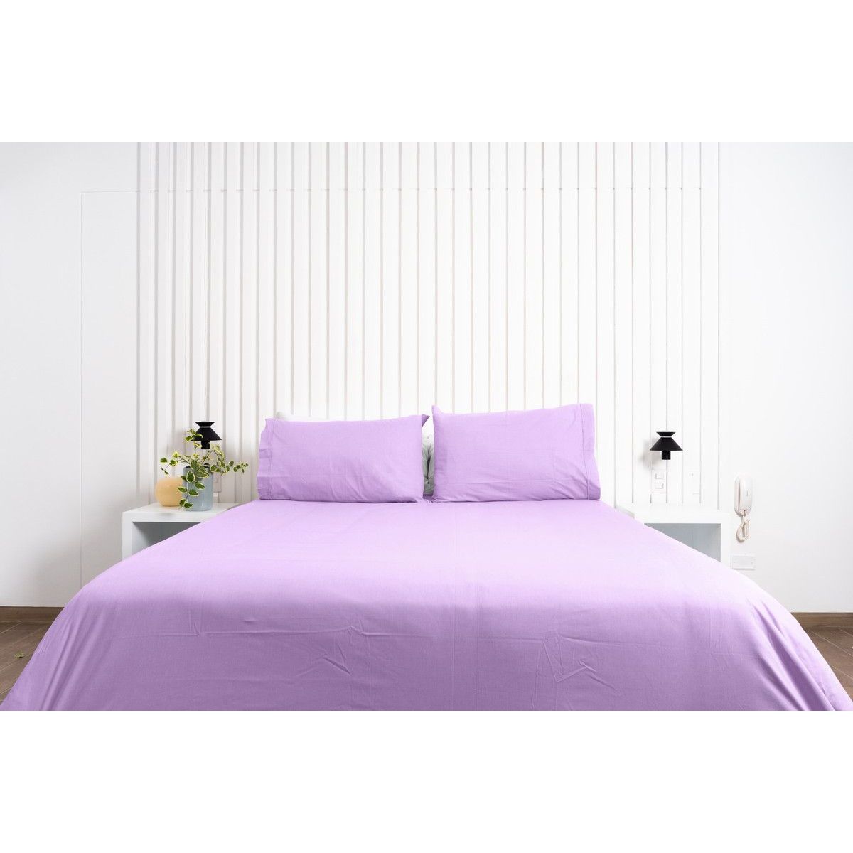 COBITEX HOME - Funda De Plumón Cobitex Lila King 100 Algodón