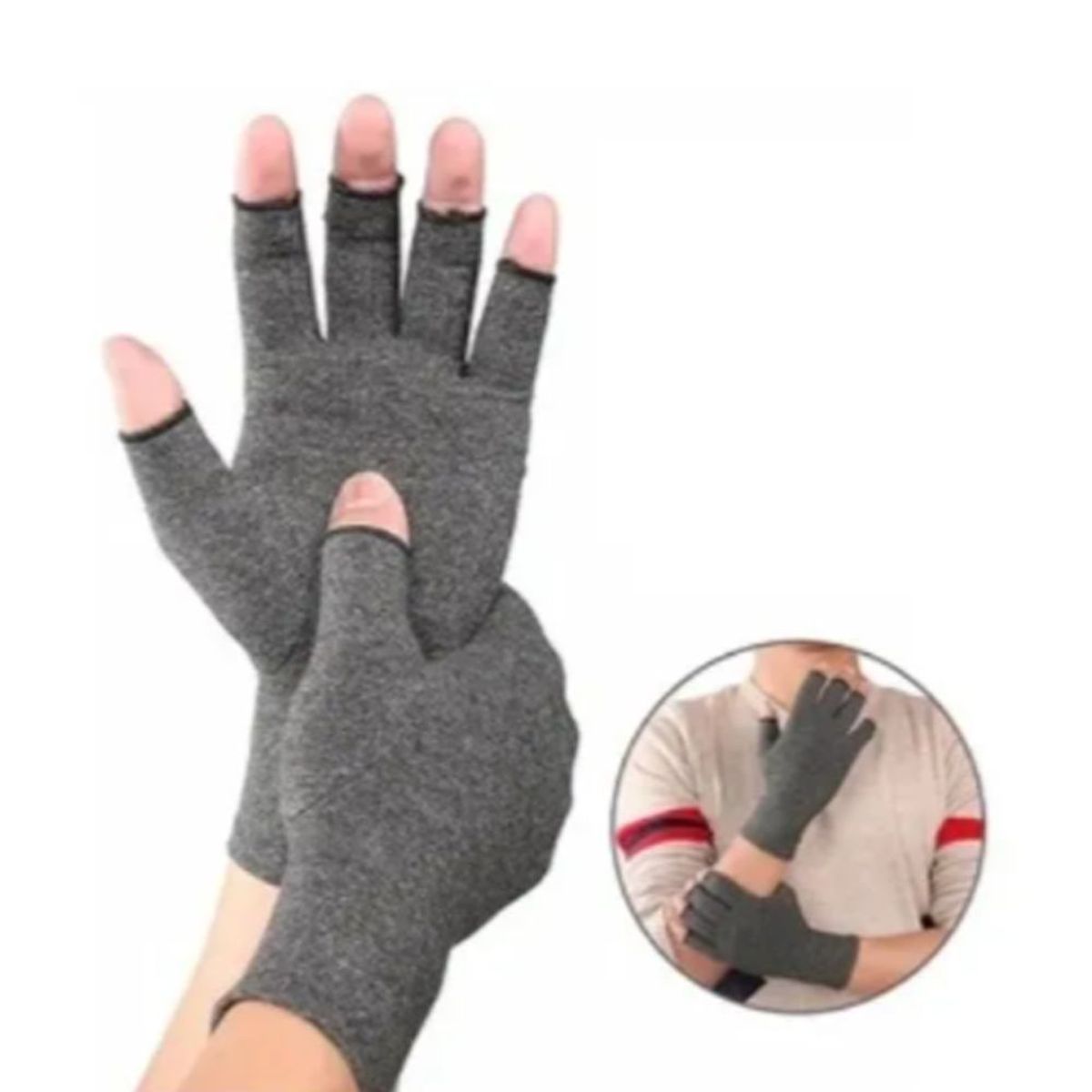 GENERICO - Guantes Compresión Artritis Artrosis Alivia Dolores Talla M