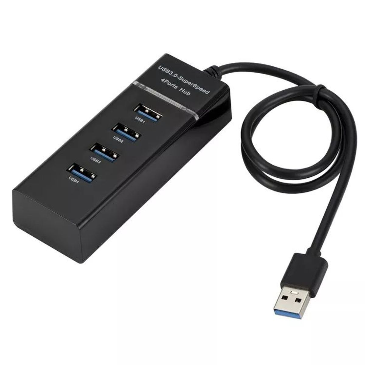 GENERICO - HUB USB 4 PUERTOS / EXTENSION USB 3.0 TABLET PC LAPTOP HUBBLANCO