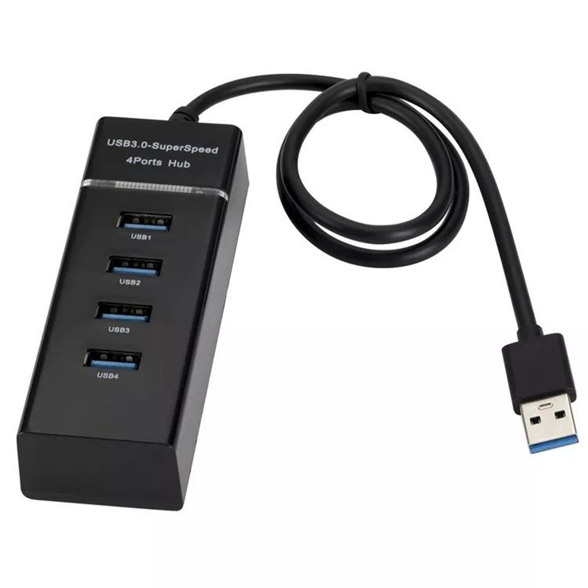GENERICO - HUB USB 4 PUERTOS / EXTENSION USB 3.0 TABLET PC LAPTOP HUBBLANCO