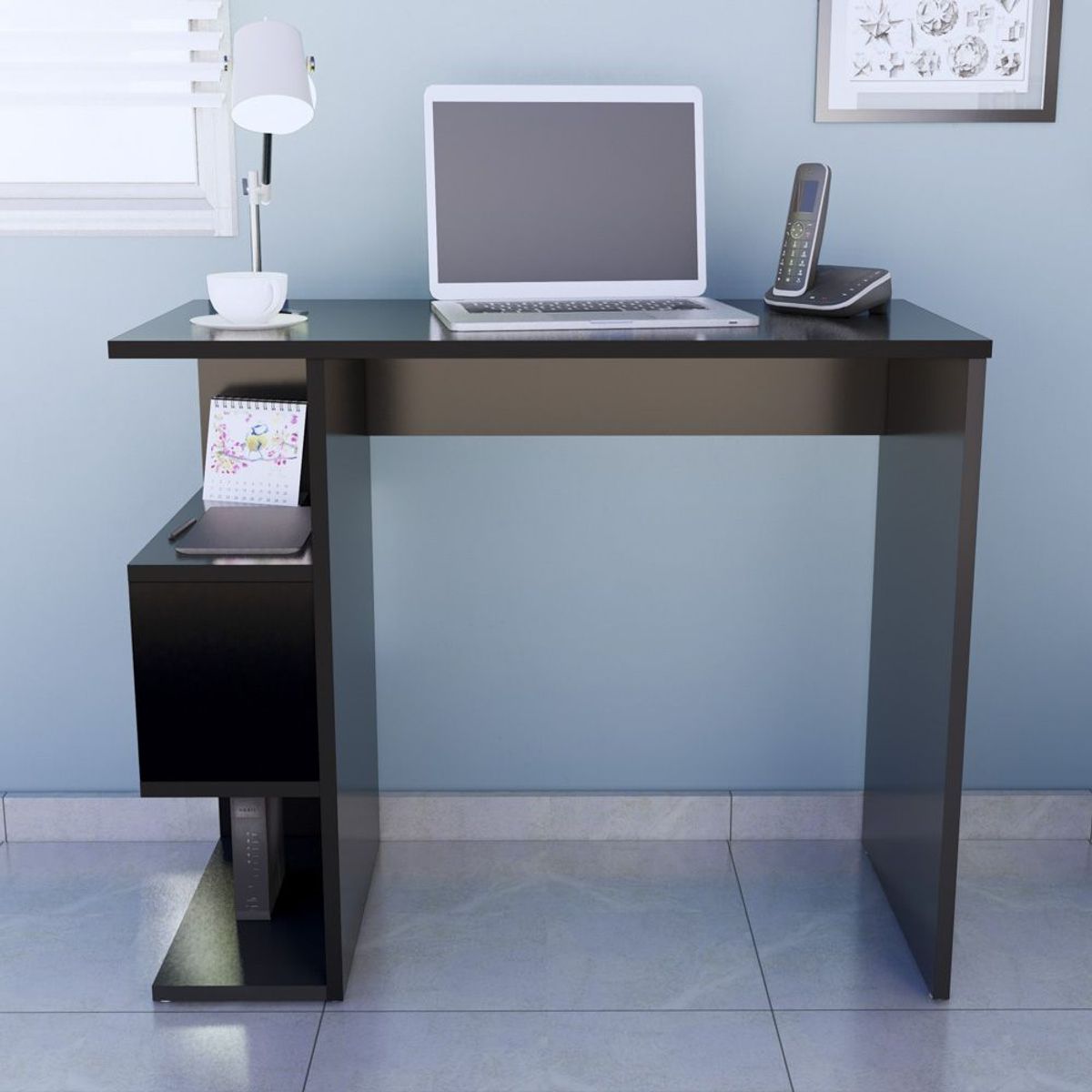 MOVENDA - Escritorio Marilia 90cm Movenda Negro