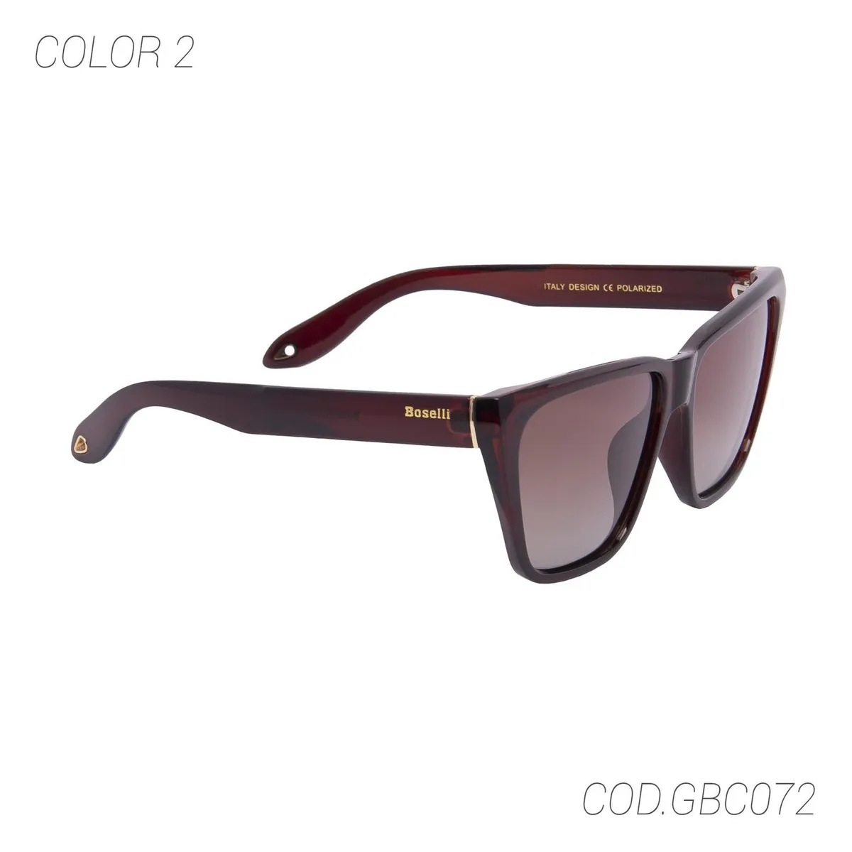 BOSELLI - LENTES DE SOL POLARIZADOS MUJER GBC072 BOSELLI
