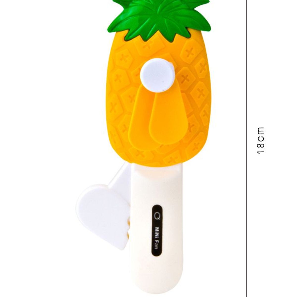 GENERICO - Mini Ventilador Manual Fresa Piña sin bateria Ventilador Piña