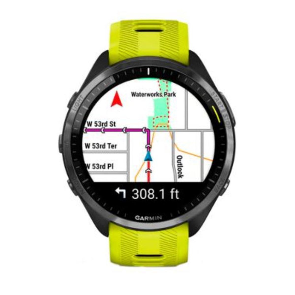 GARMIN - Smartwatch Garmin Forerunner 965 Amarillo Running Deporte GPS Fitness