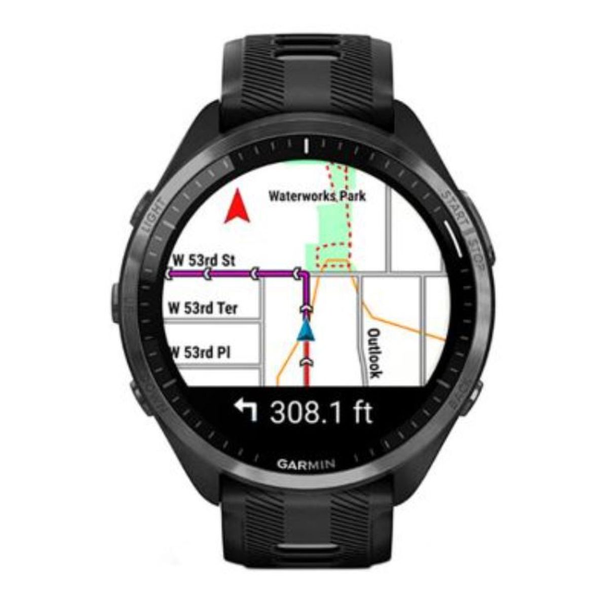 GARMIN - Smartwatch Garmin Forerunner 965 Negro Running Deporte GPS Fitness