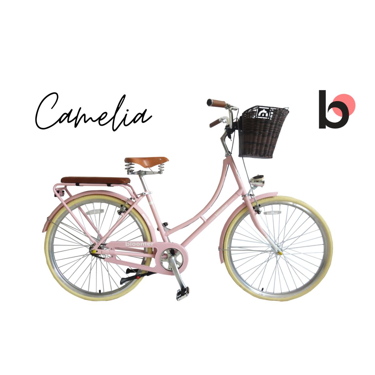 BLOOMER - BICICLETA DE PASEO BLOOMER CAMELIA ARO 26 Rosa Pastel