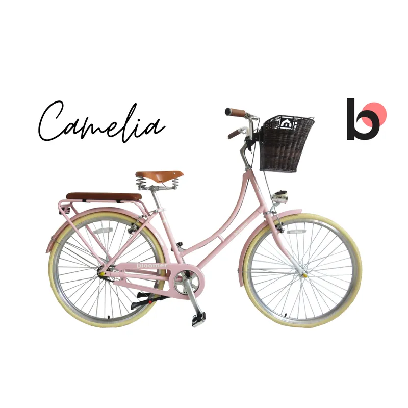 BLOOMER - BICICLETA DE PASEO BLOOMER CAMELIA ARO 26 Rosa Pastel