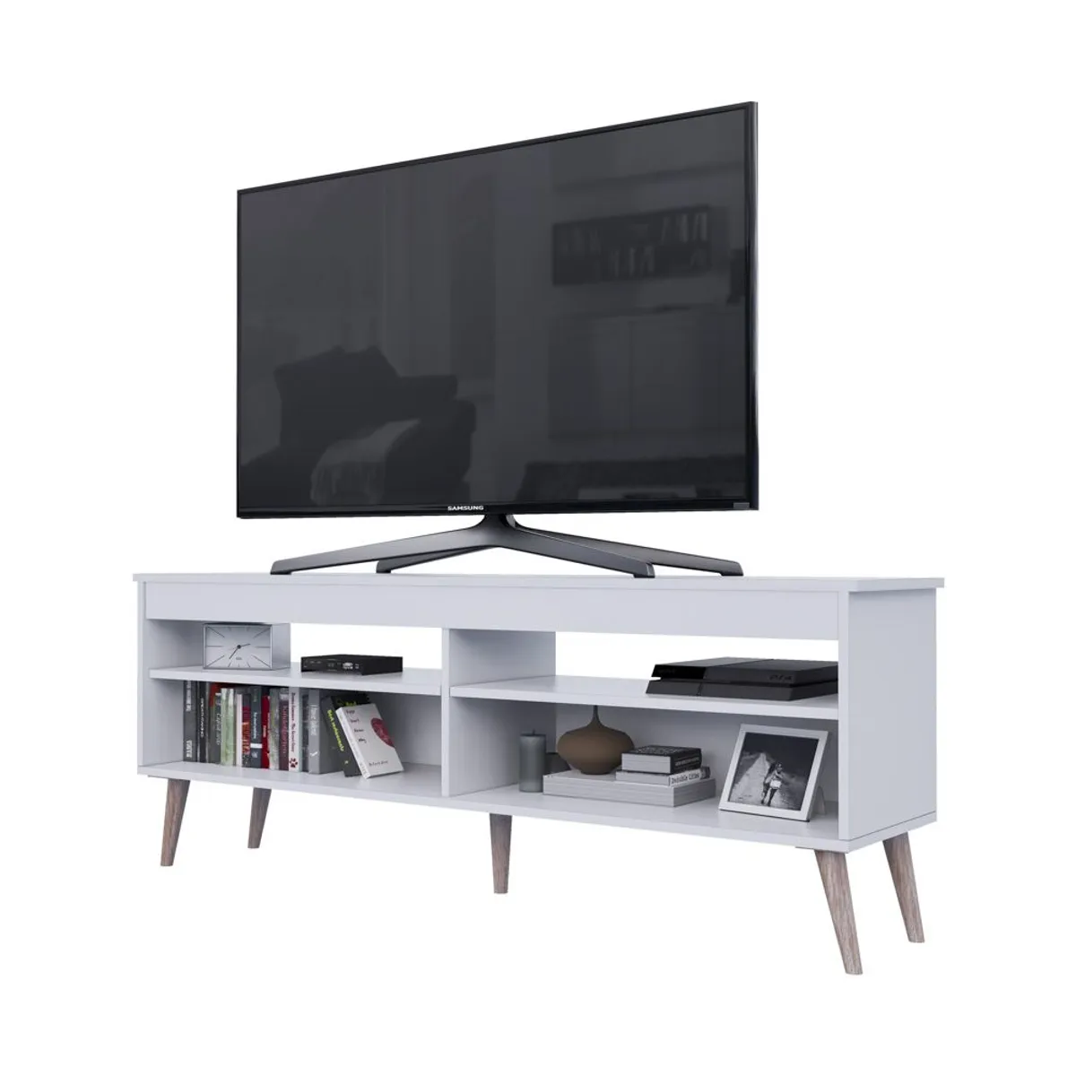 MOVENDA - Mesa de TV Novo Hamburgo 65 Movenda Blanco