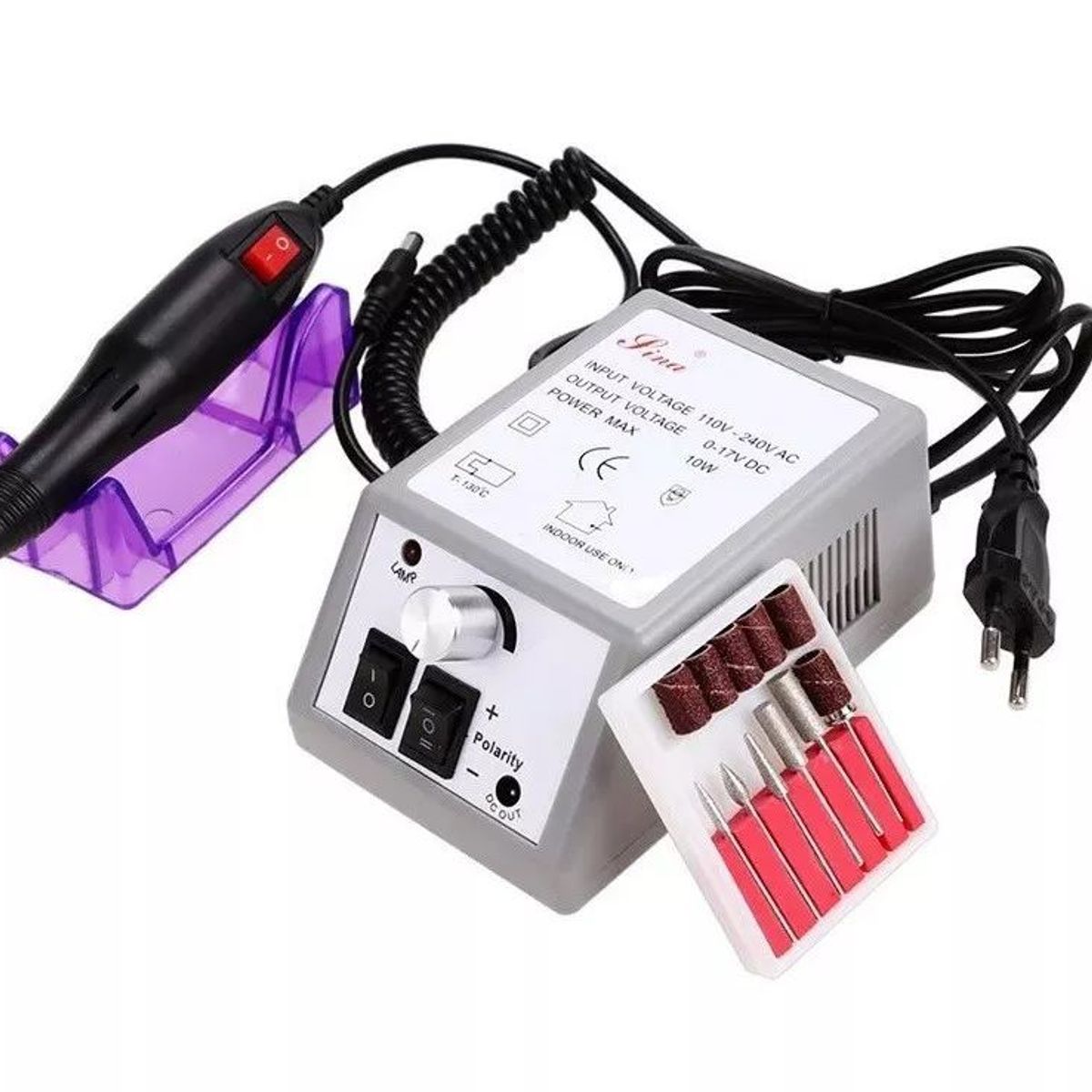 ITELSISTEM - Pulidor De Uñas Electrico Profesional Para Manicure Pedicure Itelsiste